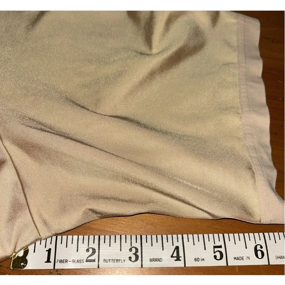 Maidenform NWT Vintage Chic‎ Hi-Waist Thighslimmer Nude Shapewear Compression